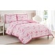preview thumbnail 2 of 3, Unicorn Parade Ultra Soft Microfiber Reversible Quilt Set