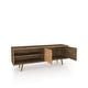 preview thumbnail 12 of 23, Liberty Mid-Century Modern 3-Shelf TV Stand