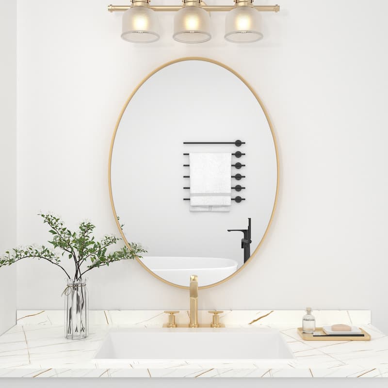 Modern Wall Mirrors Bedroom Mirrors Vanity Mirror with Iron Framed(1 Piece）