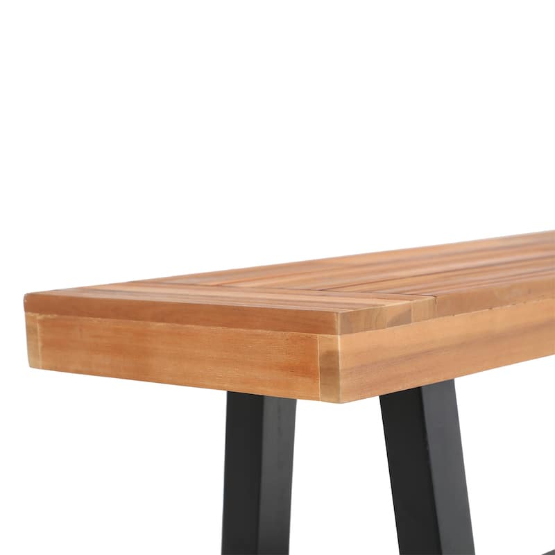 Sophia & William 2/3-Piece Wooden Garden Benches with or without the Wooden Garden Table