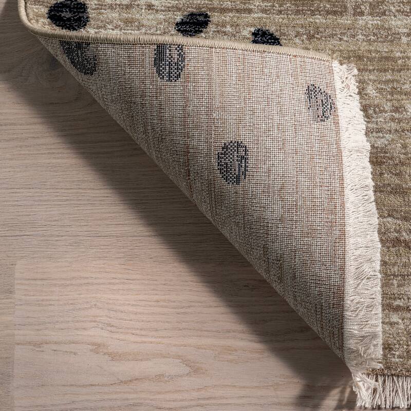 Manaslu Sunrise Fringed Area Rug