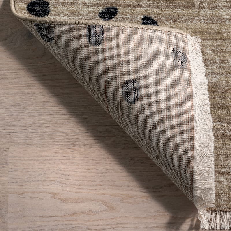 Manaslu Sunrise Fringed Area Rug
