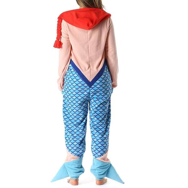 Shop Just Love Women S Sleepwear One Piece Blue Size Xl Mermaid