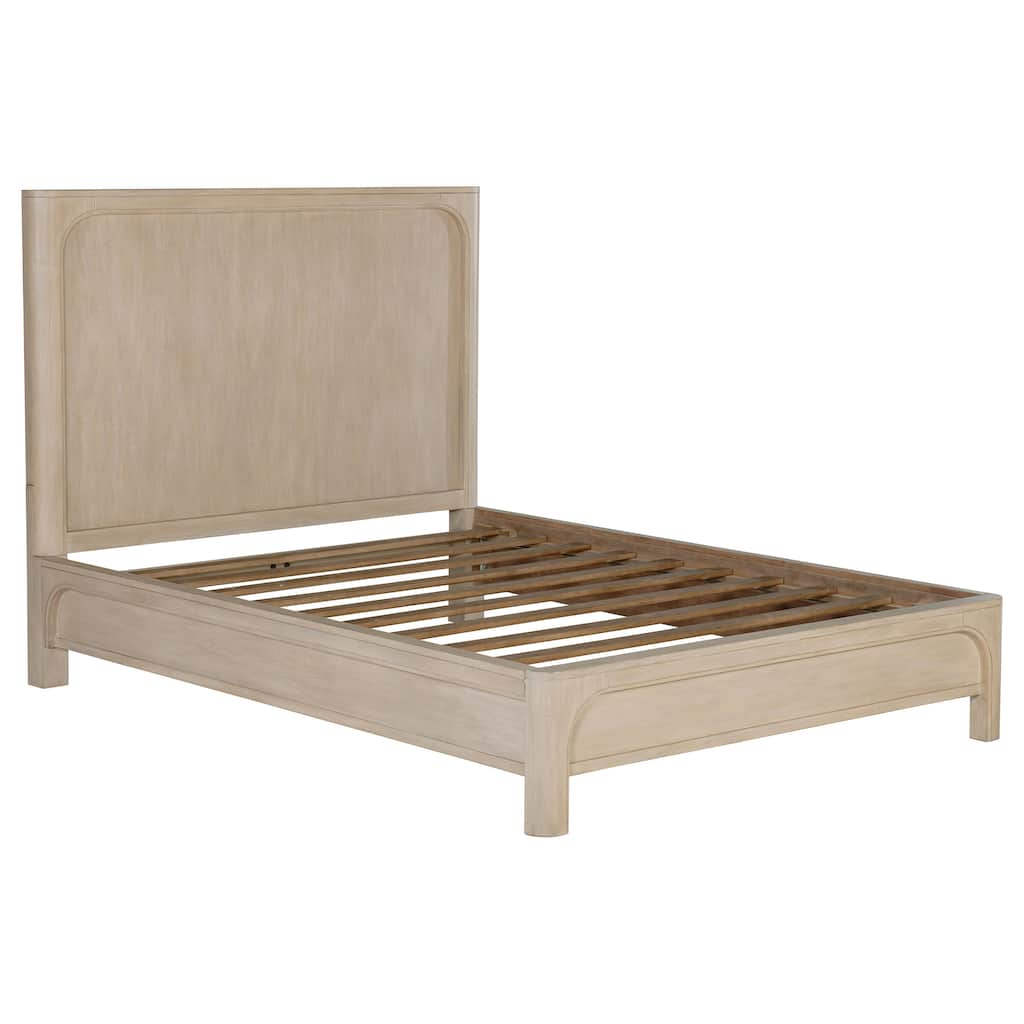 Solano 55-inch Panel Bed Weathered Mango