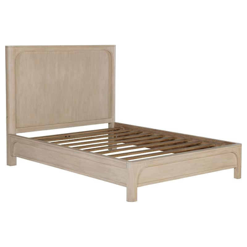 Solano 55-inch Panel Bed Weathered Mango - Queen