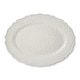 preview thumbnail 2 of 3, Certified International Isabella Cream Crackle Melamine 2pc Platter Set - 18.00"L x 13.50"W x 0.75"H
