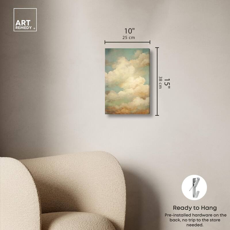 Timeless Sky Canvas by Art Remedy, Gallery Wrapped