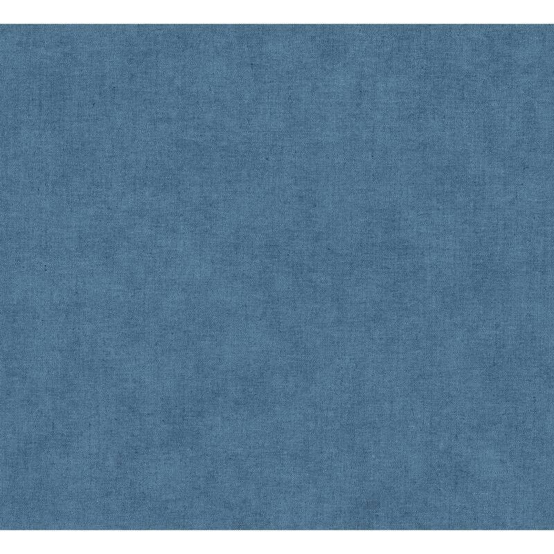 A-Street Prints Nuovo Denim Faux Linen Wallpaper
