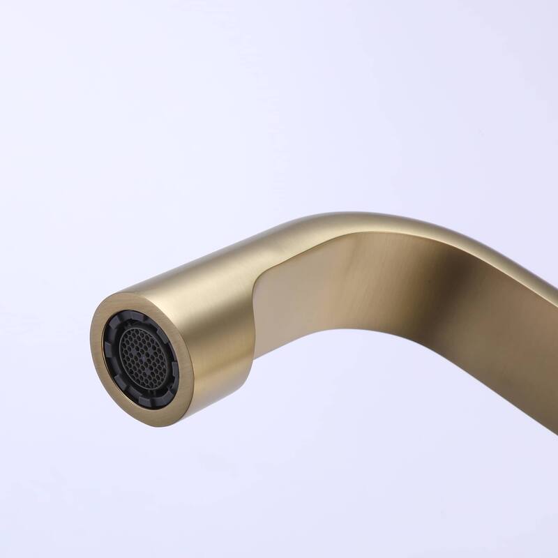 Widespread Bathroom Faucet 3 Holes Modern 8 Inch Bathroom Sink Faucet Double Handle Modern Basin Vanity Faucets Taps With Valve