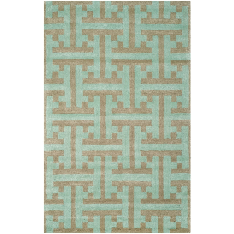 SAFAVIEH Handmade Soho Cherelle N.Z. Wool/ Viscose Rug