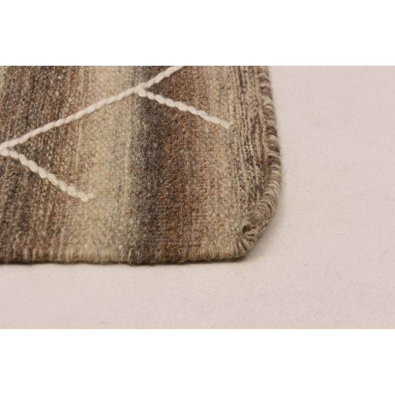 Marrakech Taupe Kilim 5'2" x 8'0" - 5'2 x 8'0