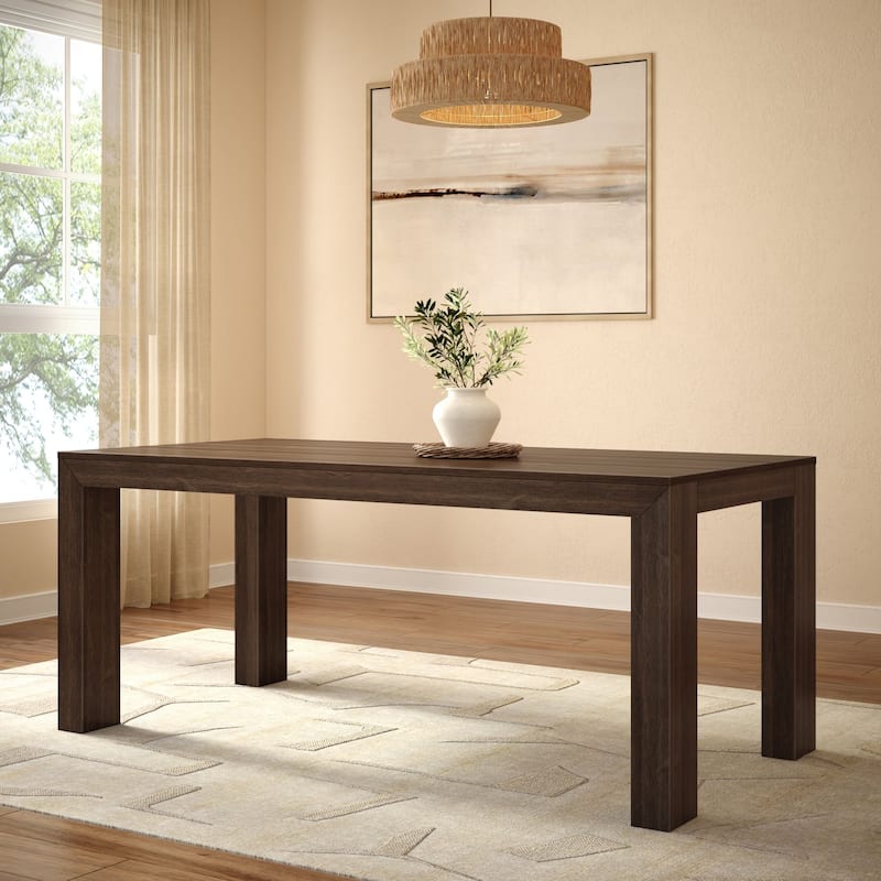 Plank and Beam Rectangular Modern Dining Table - 72"