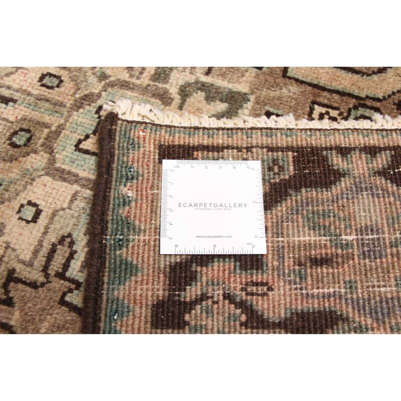 ECARPETGALLERY Hand-knotted Sarabi Brown, Taupe Wool Rug - 7'3 x 11'0