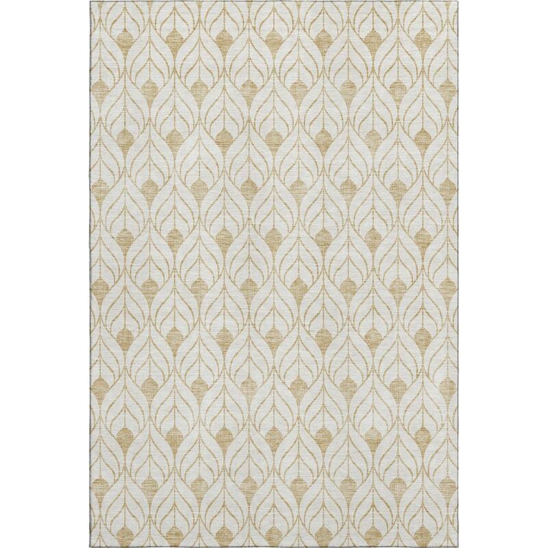 Premium Washable Super Soft Modern Teardrop Mayfield Rug