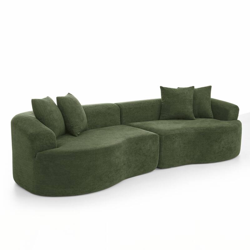 Minimalist Compression Living Room Couch, No Assembly Needed