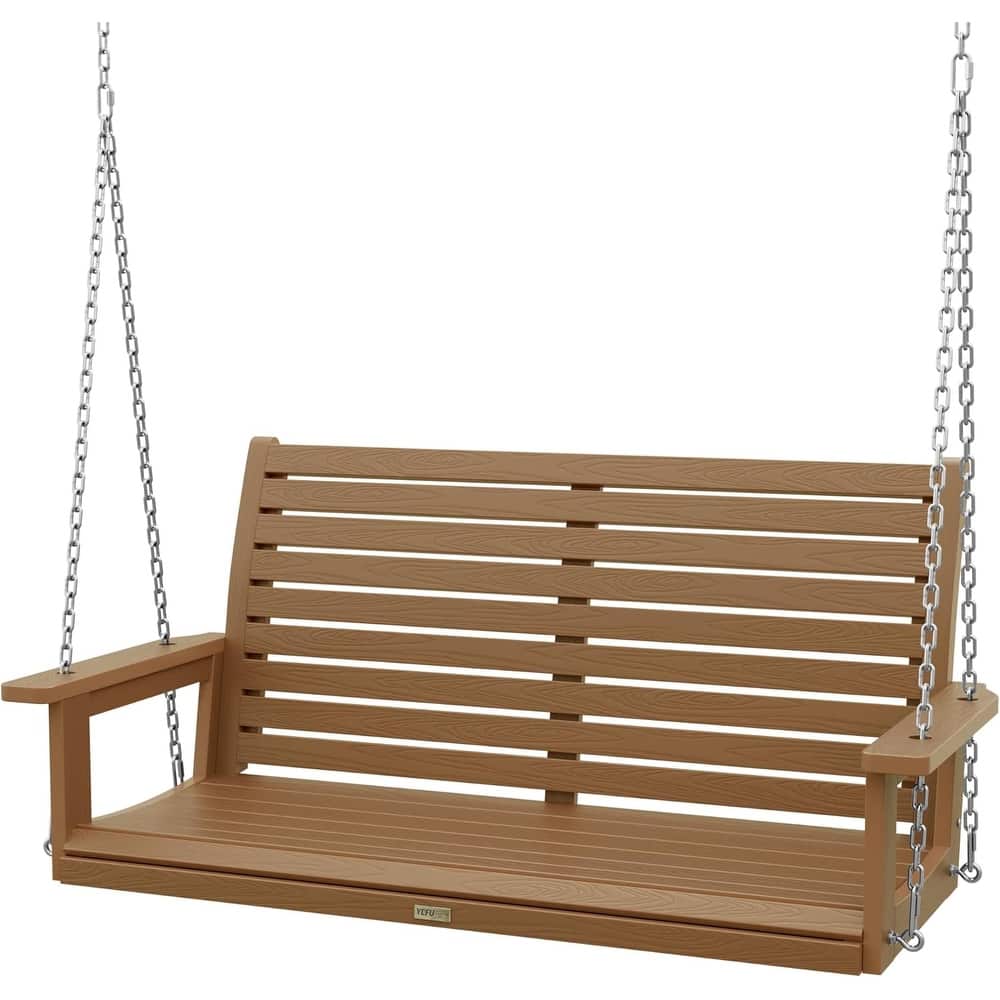 WINSOON 55" All Weather HIPS Outdoor Porch Swing