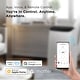 preview thumbnail 5 of 16, TCL TCL 10,000 BTU Q-Series Dual Hose Portable Inverter AC, 450 Sq. Ft., Works with Smart Home Devices, (H10PD56W)