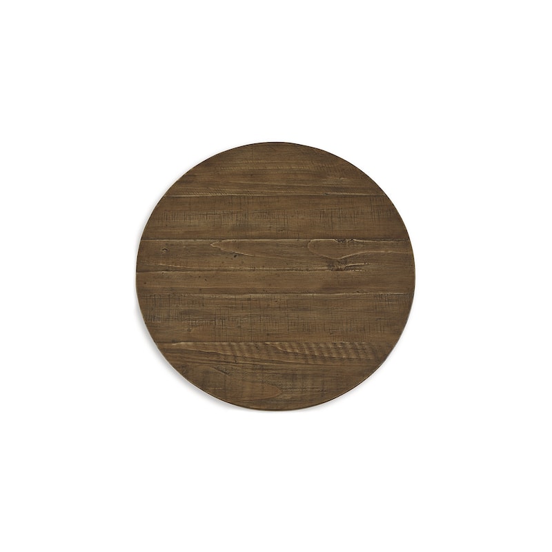 Signature Design by Ashley Mackifeld Brown/Beige End Table - 24" W x 24" D x 24.25" H