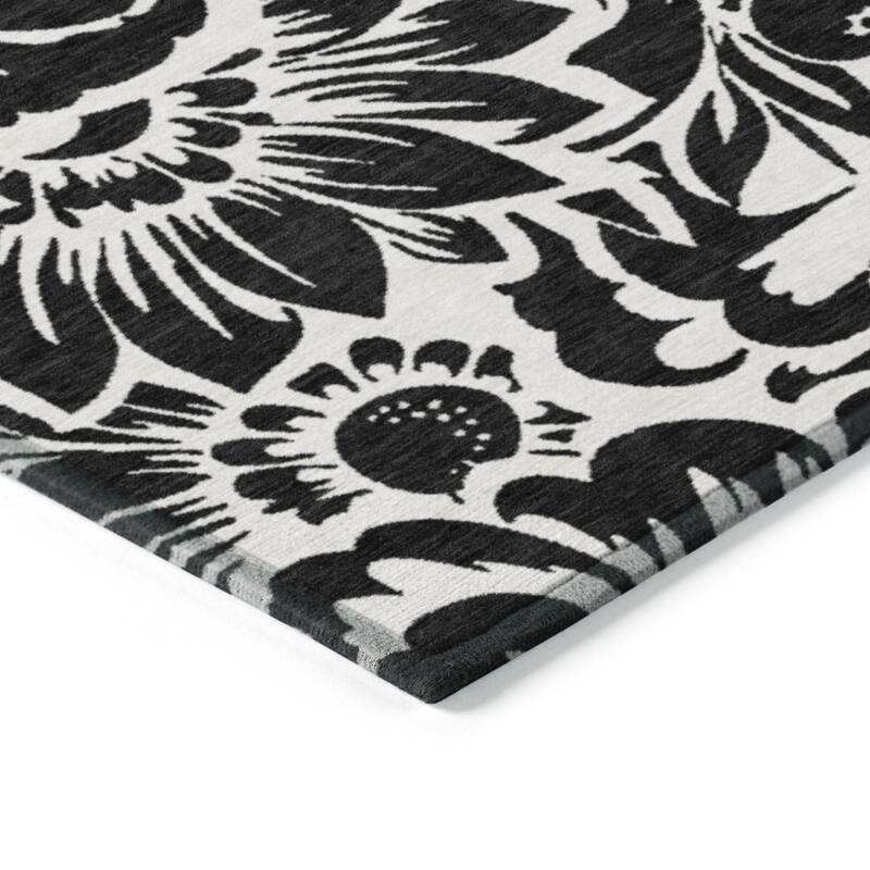 Gana Botanic Elegance Weather Resistant Blended Style Outdoor Rug