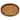 Wood Serving Tray Round Decorative Platter Home Kitchen Table, Brown