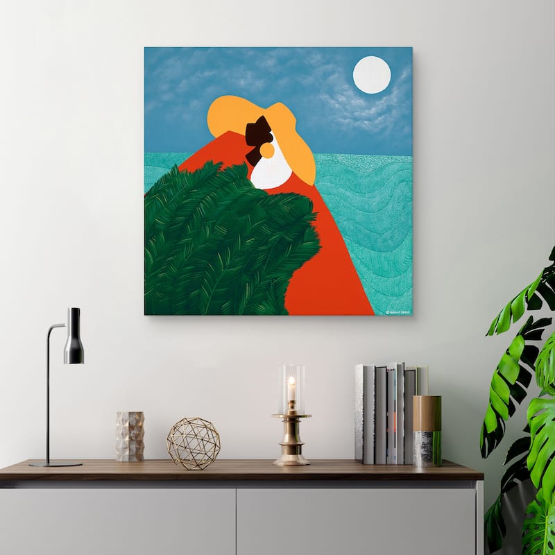High Priestess by Synthia SAINT JAMES Canvas Art Print