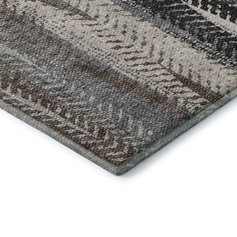 Premium Washable Super Soft Boho Tracks Mayfield Rug