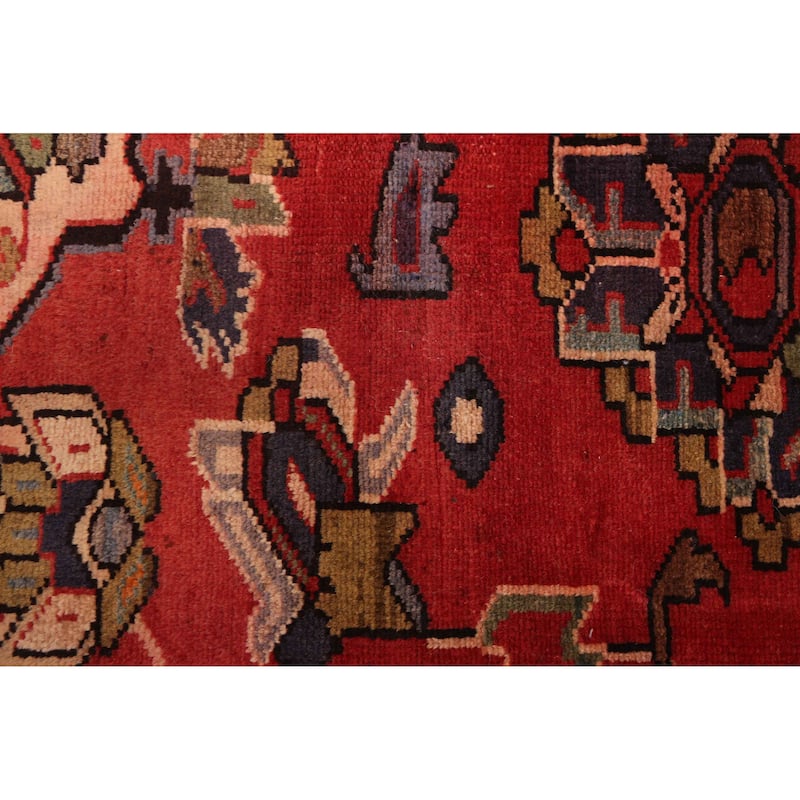 ECARPETGALLERY Hand-knotted Andelz Red Wool Rug - 4'0 x 6'5