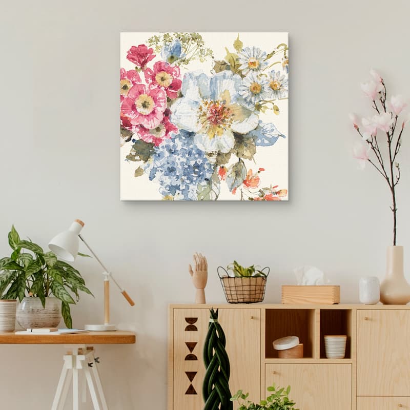 Summer Garden III by Lisa Audit Canvas Art Print