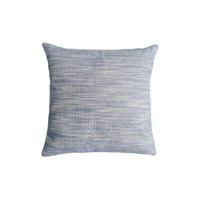 Natural Waves 20x20 Indigo Blue Indoor Outdoor Pillow