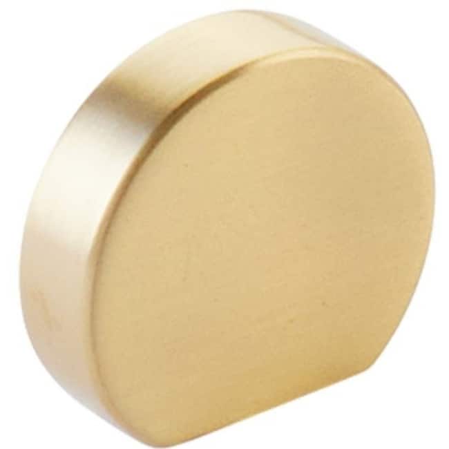 Schaub and Company 10040 Cafe Modern 1" Disc Luxury Cabinet Knob / - Satin Brass