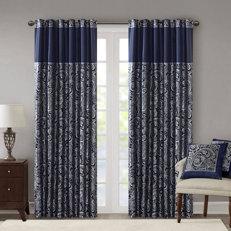 Jacquard Curtain Panel