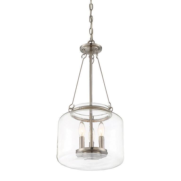Savoy House Akron 3 Light 12" Wide Taper Candle Pendant