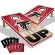 preview thumbnail 1 of 5, Atlanta Falcons NFL 2x4 Professional Cornhole Board Set Include Carrying Case