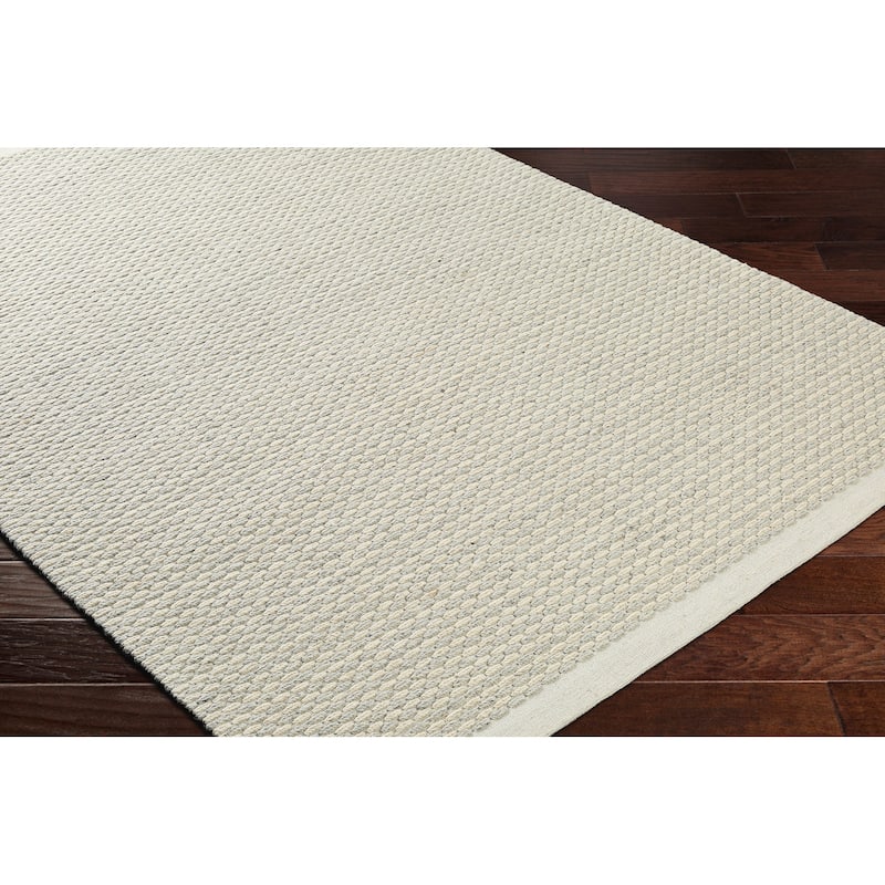 Abercom Handmade Casual Farmhouse Wool Area Rug