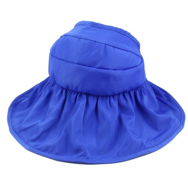 royal blue floppy sun hat