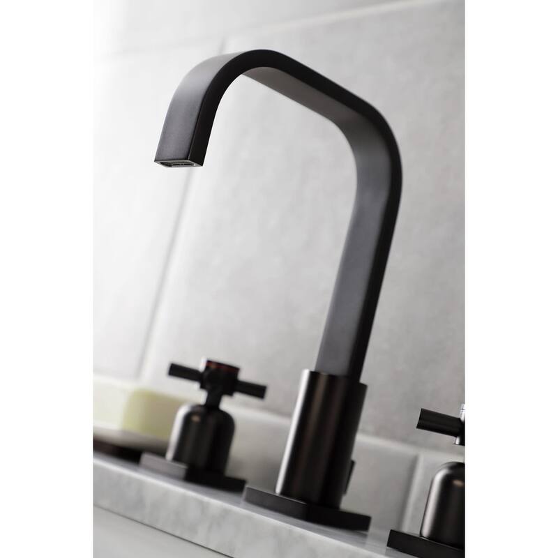 Kingston Brass Concord 1.2 GPM Widespread Bathroom Faucet with Pop-Up