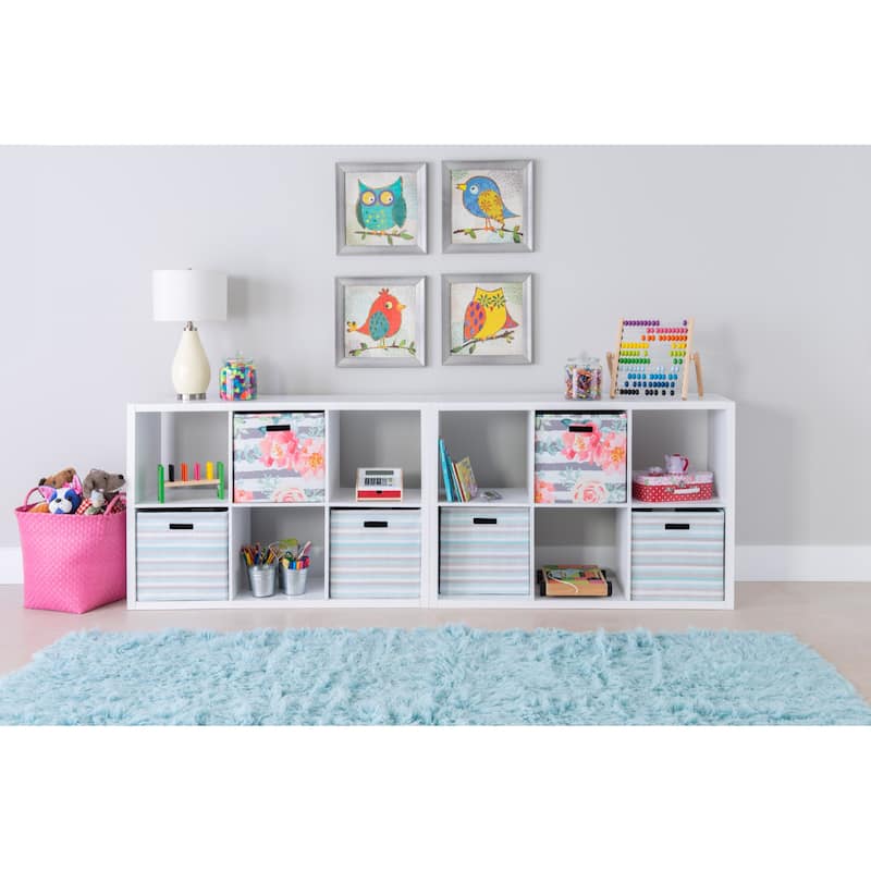Six Cube Storage Cabinet - 44" - White