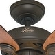 preview thumbnail 9 of 9, Hunter Fan 34-inch Watson