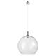 Option Clear Shade / Polished Nickel