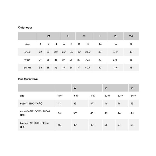 calvin klein women size