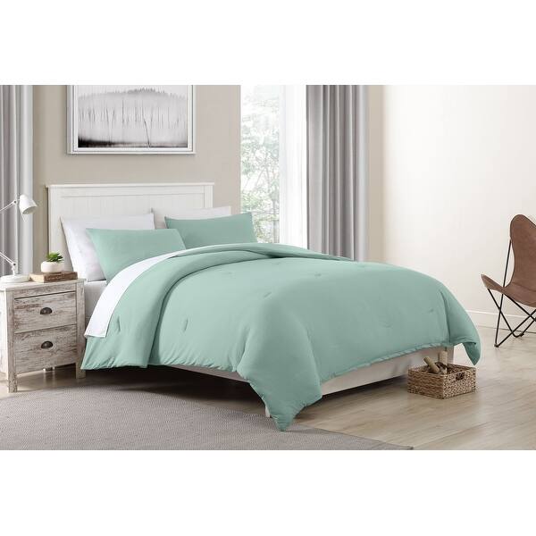 Shop Asher Home Eco Friendly Recycled Cotton Blend T Shirt Jersey Comforter And Sham Set On Sale Overstock 31525314