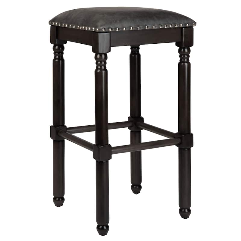 SAFAVIEH Dile 30 Inch Bar Stool - 15" x 15" x 30" - 15" x 15" x 30" - 15Wx15Dx30H