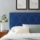 preview thumbnail 59 of 65, Greta Performance Velvet Twin Headboard
