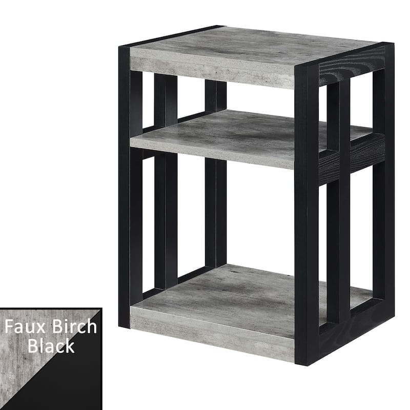 Convenience Concepts Monterey End Table with Shelves