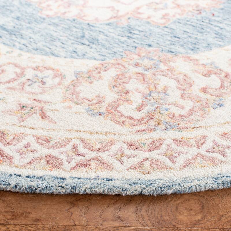 SAFAVIEH Handmade Aubusson Kimiya Traditional Oriental Wool Rug