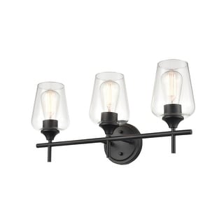 Millennium Lighting Ashford Metal Bathroom 3 Light Vanity Fixture in Multiple Finishes