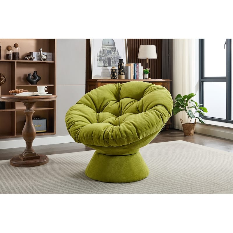 360 Swivel Barrel Chair Oversized Swivel Accent Chair