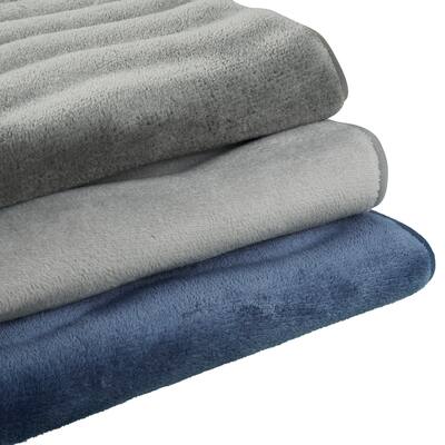 Creative Home Ideas Waves Premium Extra Thick Memory Foam Bath Mat