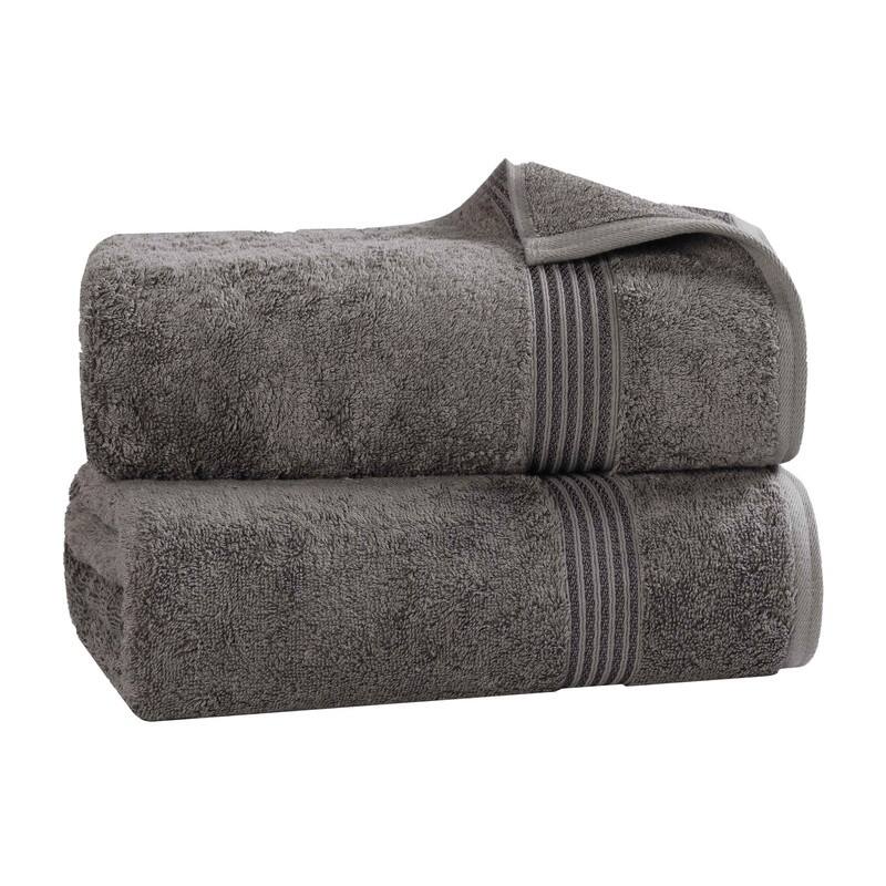 Superior Heritage Egyptian Cotton Absorbent Bath Sheet Set of 2