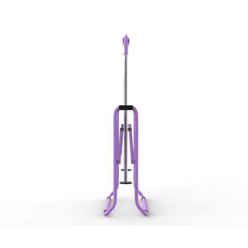 Gymnastics Bar for Kids, Gymnastics Horizontal Bar with Adjustable Height Foldable Training Bar with Mat for Home Practice